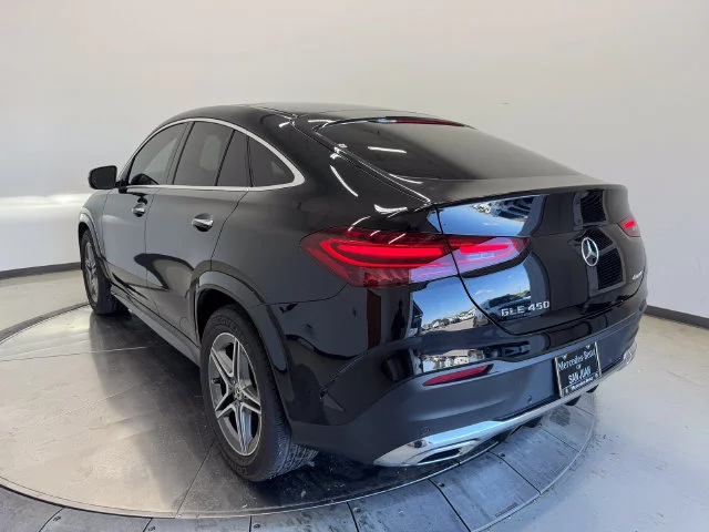 Certified Used 2025 Obsidian Black Metallic Mercedes-Benz GLE 450 image 9