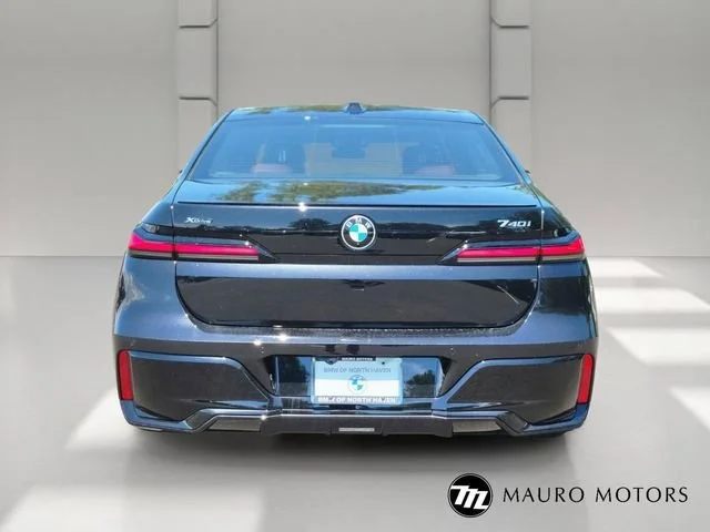 New 2026 Black BMW 740i xDrive image 4