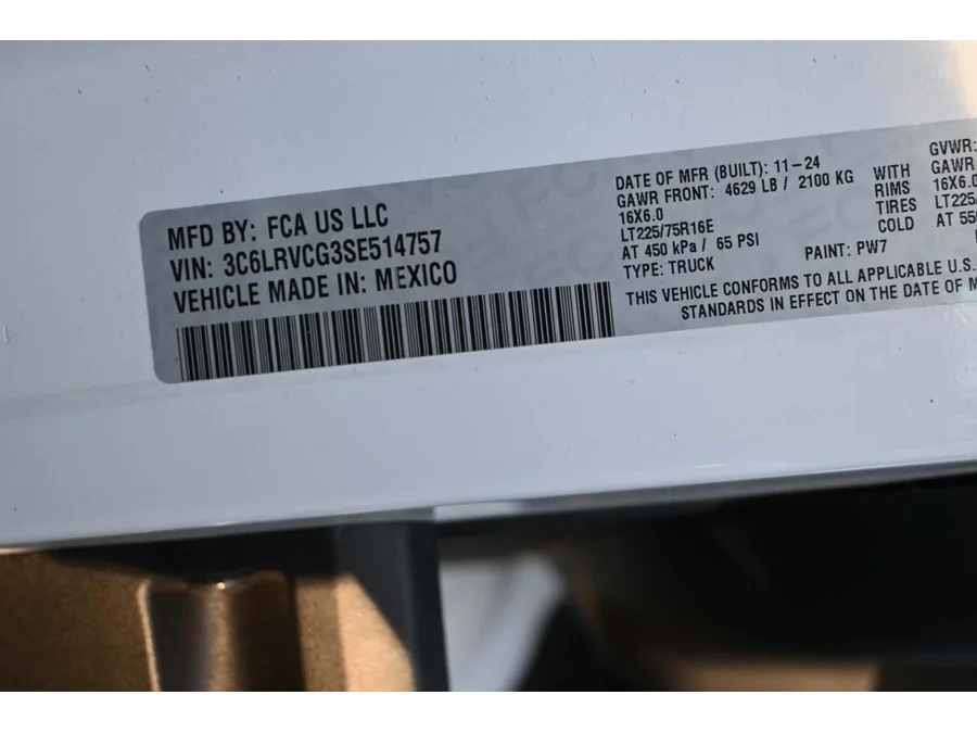 New 2025 WHITE Ram SLT Mobility Handicap Van image 32