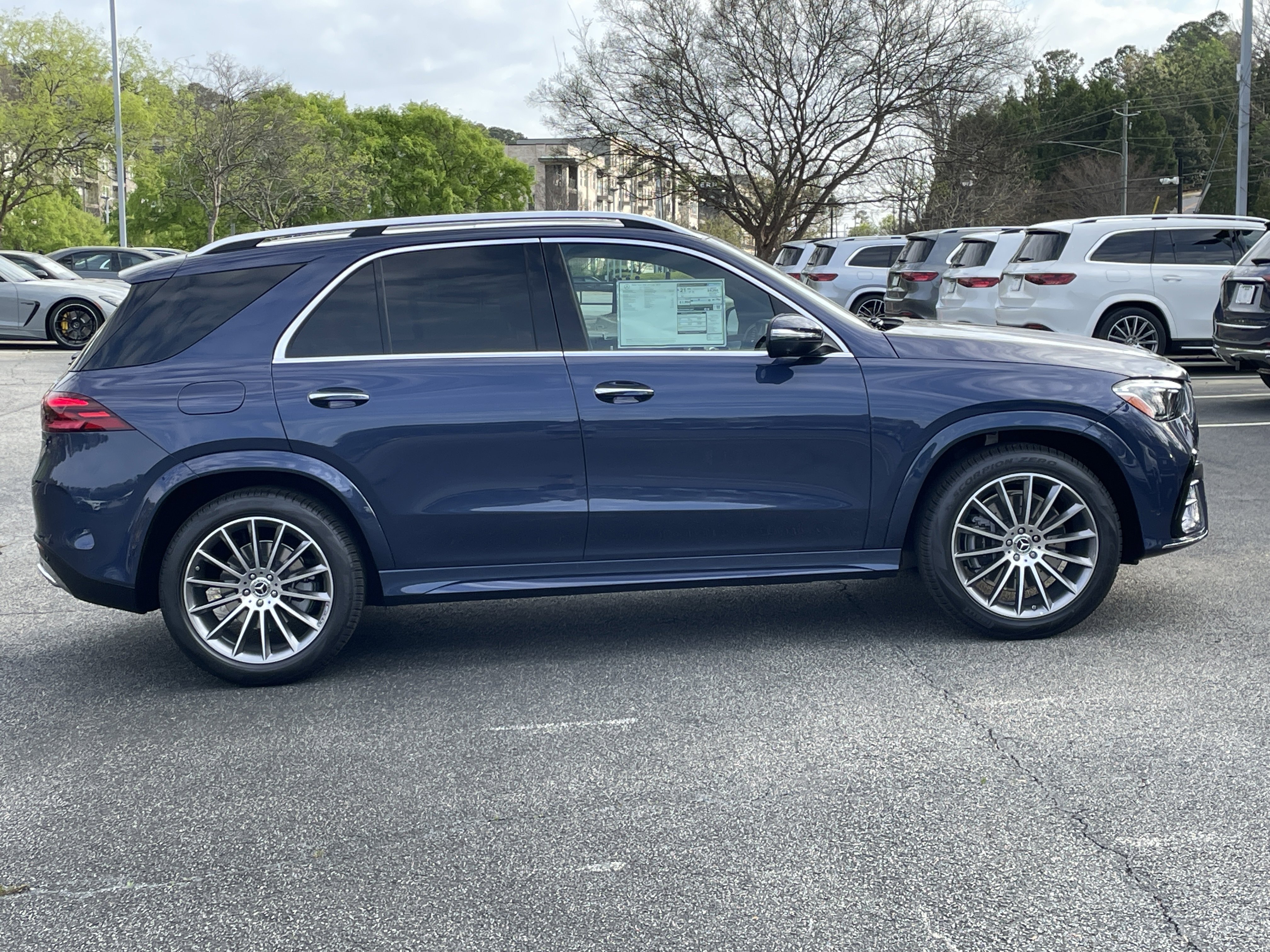 New 2026 Twilight Blue Metallic Mercedes-Benz GLE 450 4MATIC® SUV image 5