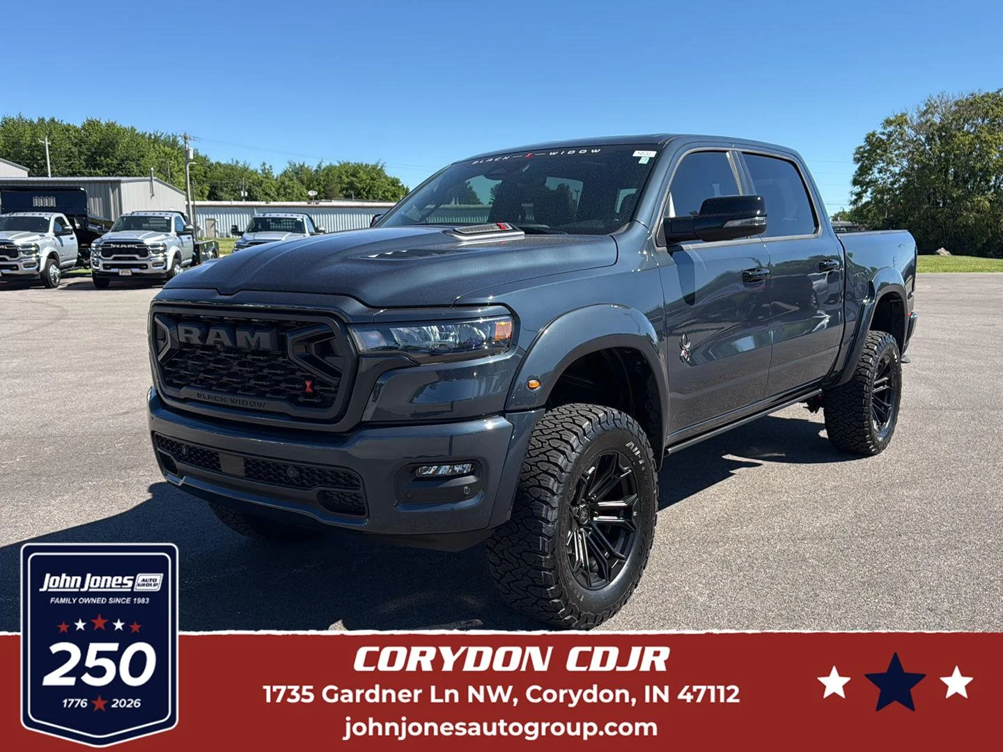 New 2026 Forged Blue Metallic Ram Big Horn image 1