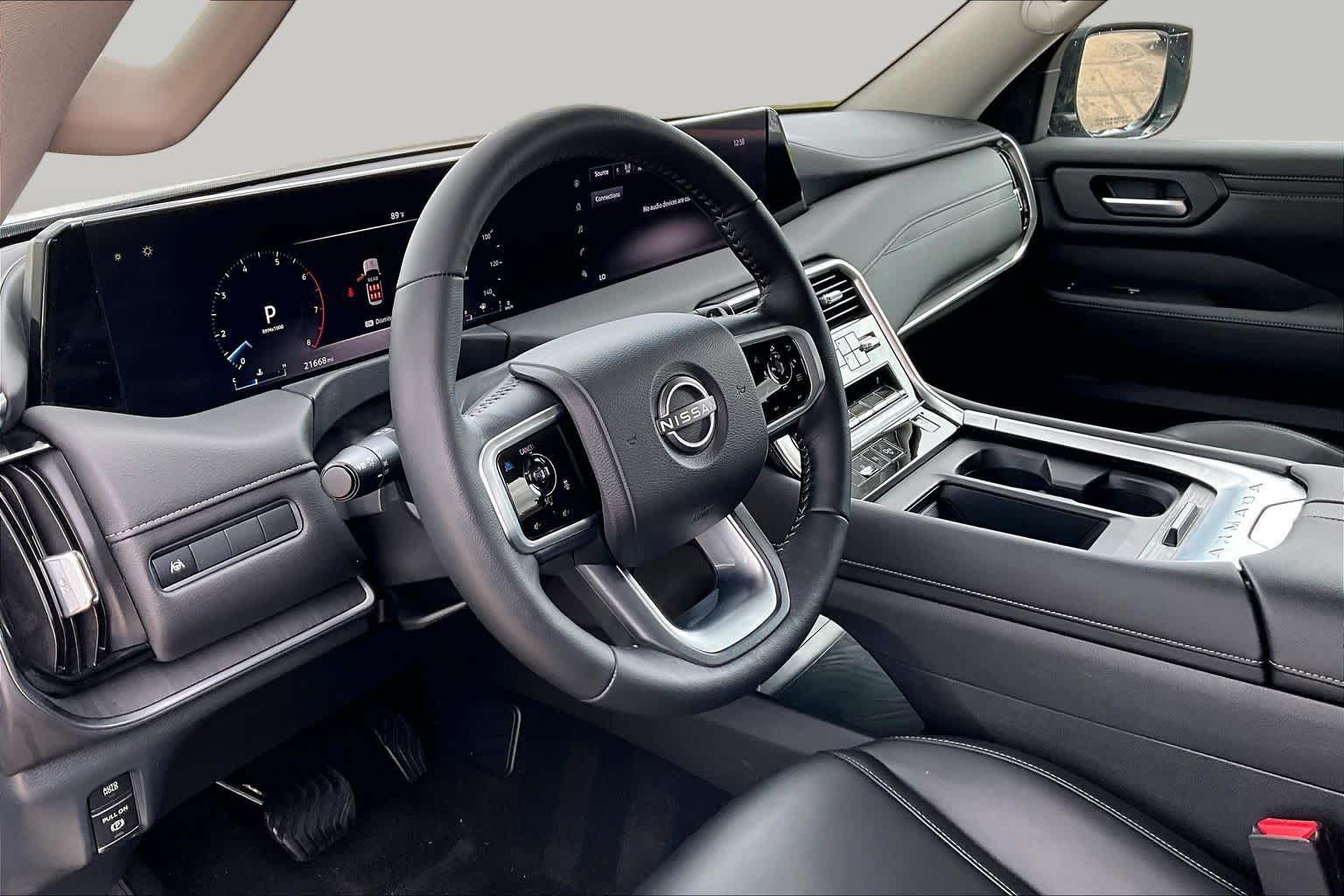 Used 2025 Super Black Nissan SV image 18
