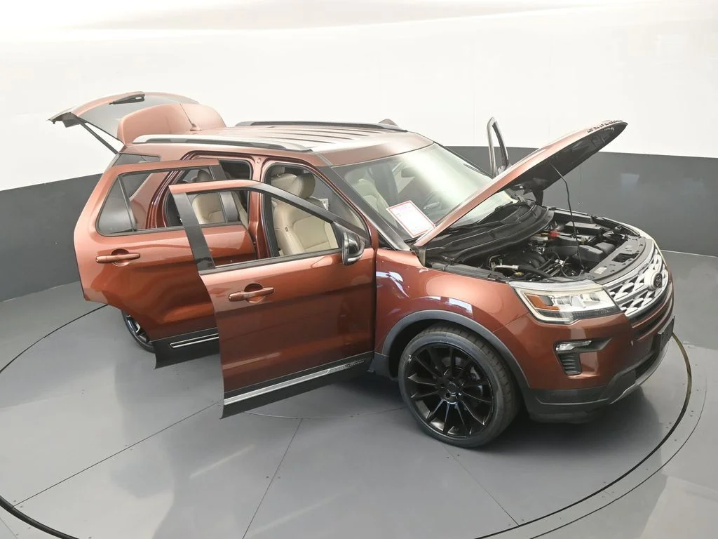 Used 2018 Cinnamon Glaze Metallic Ford XLT image 68
