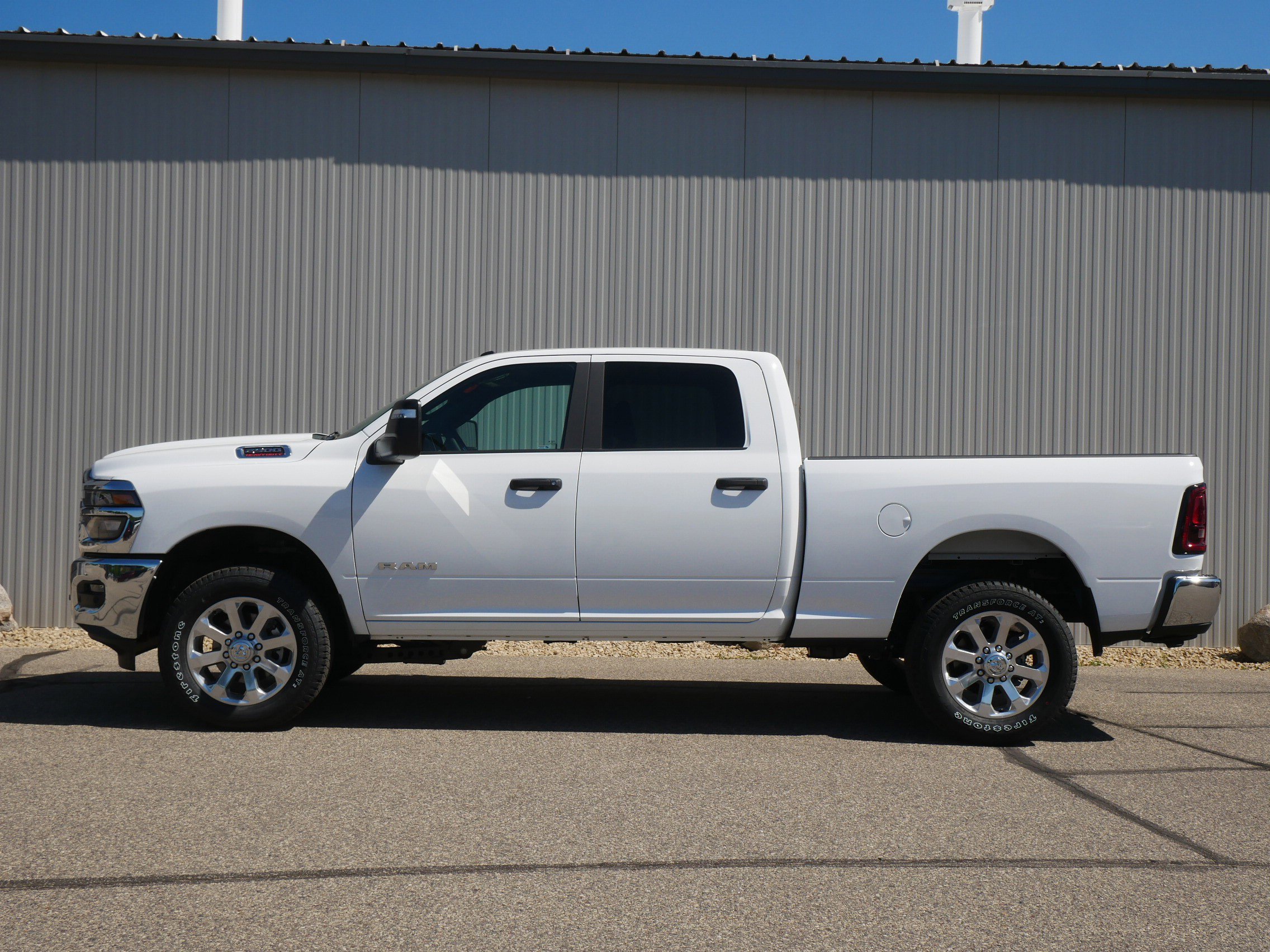 New 2026 Bright White Clearcoat RAM Big Horn image 2