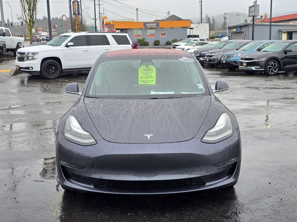 Used 2018 Tesla Model 3 Long Range Dual Motor with VIN 5YJ3E1EB6JF113811 for sale in North Bend, WA