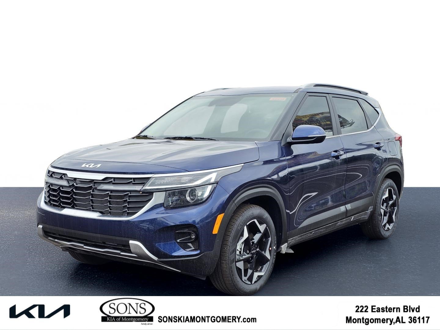 New 2026 Dark Ocean Blue Kia EX image 1