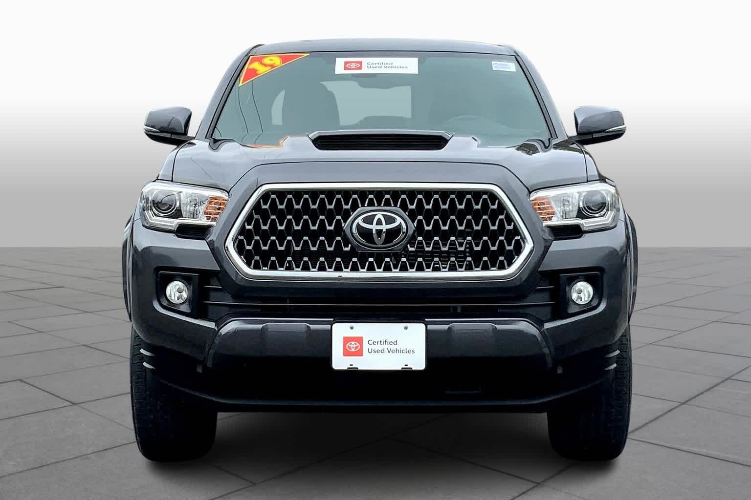 Used 2019 Magnetic Gray Metallic Toyota TRD Sport image 4
