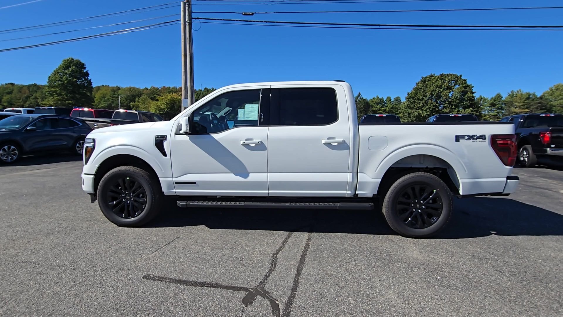 New 2026 Star White Metallic Tri-Coat Ford Lariat® image 17