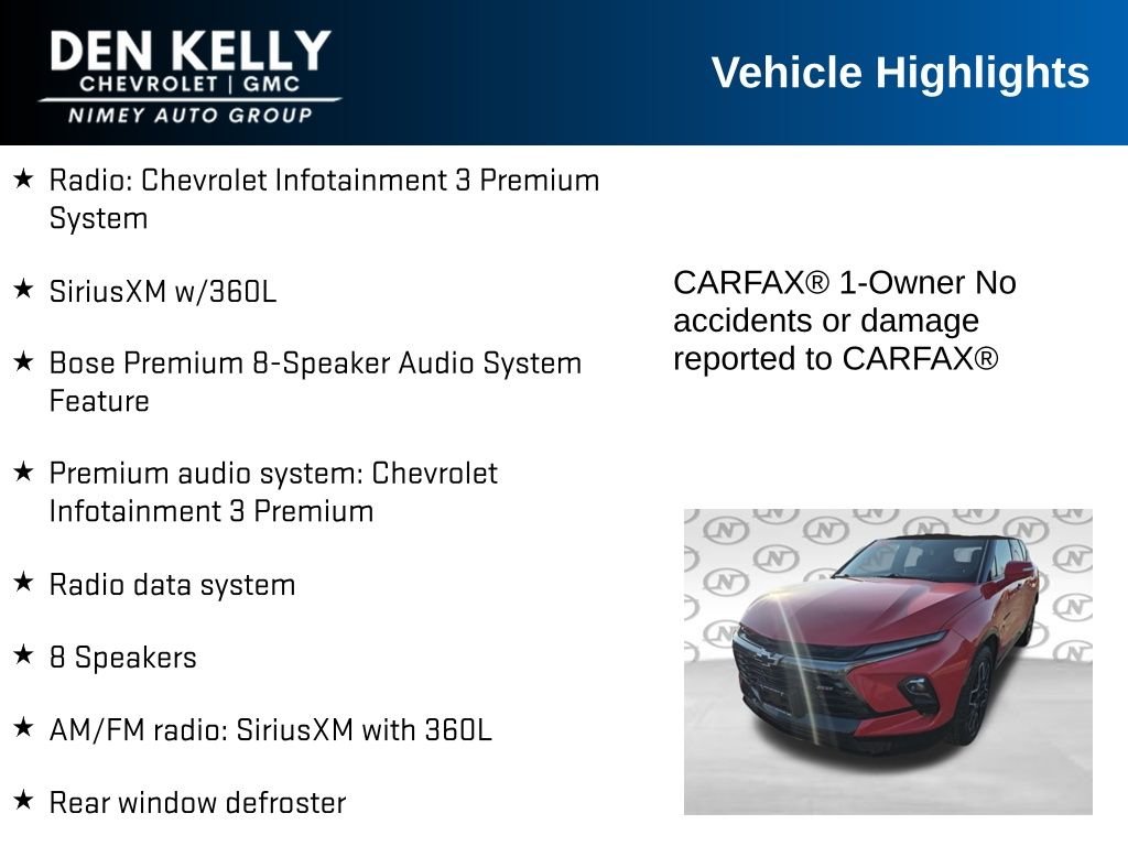 Used 2023 Red Chevrolet RS image 16