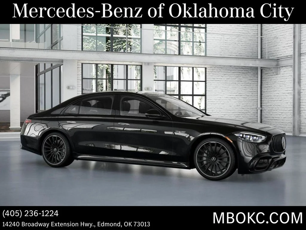 New 2026 Obsidian Black Metallic Mercedes-Benz AMG® S 63 E 4MATIC® Sedan image 14