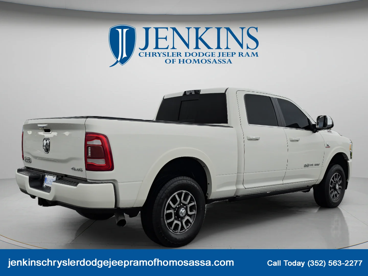 Used 2022 Pearl White Ram Longhorn image 5
