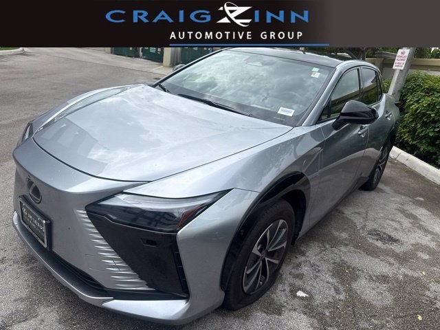 Used 2025 Silver Lexus 450e Premium image 1