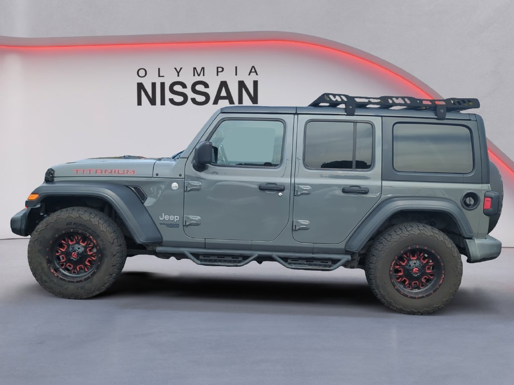 Used 2019 Gray Jeep Unlimited Sport S image 3