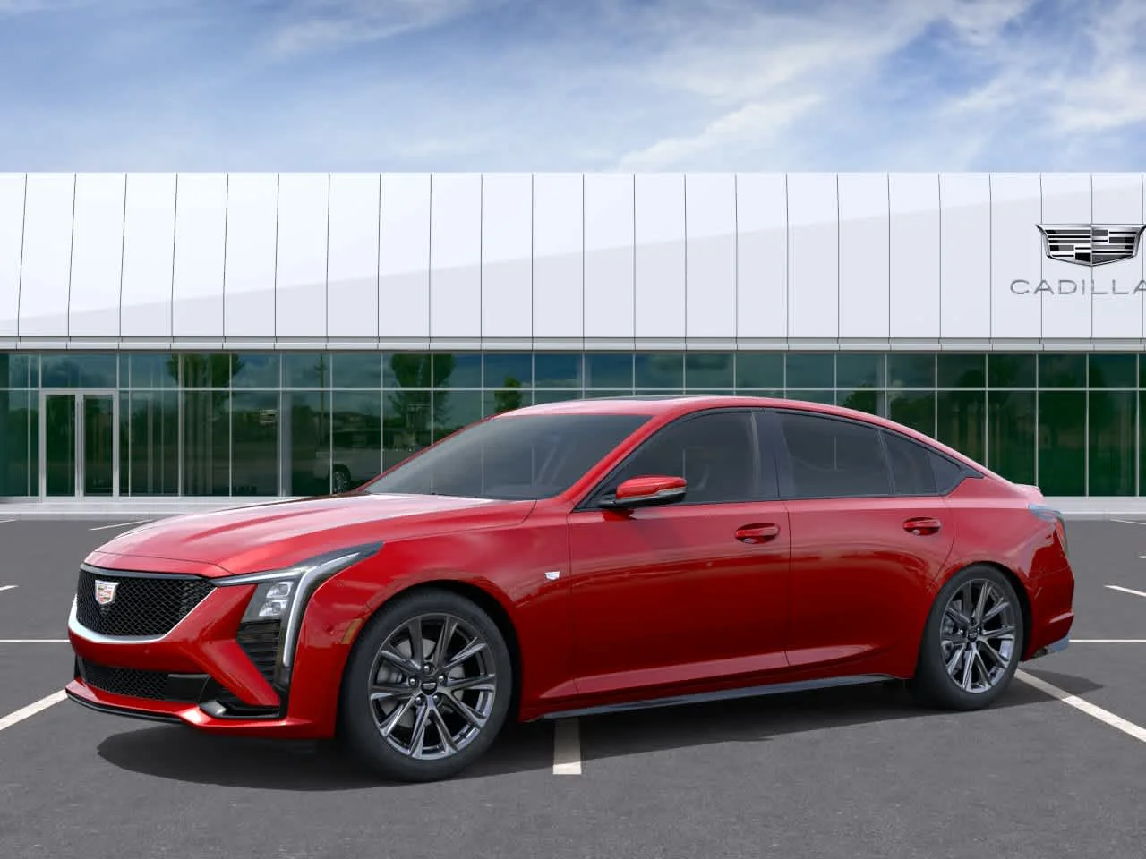 New 2026 Radiant Red Tintcoat Cadillac Sport image 2