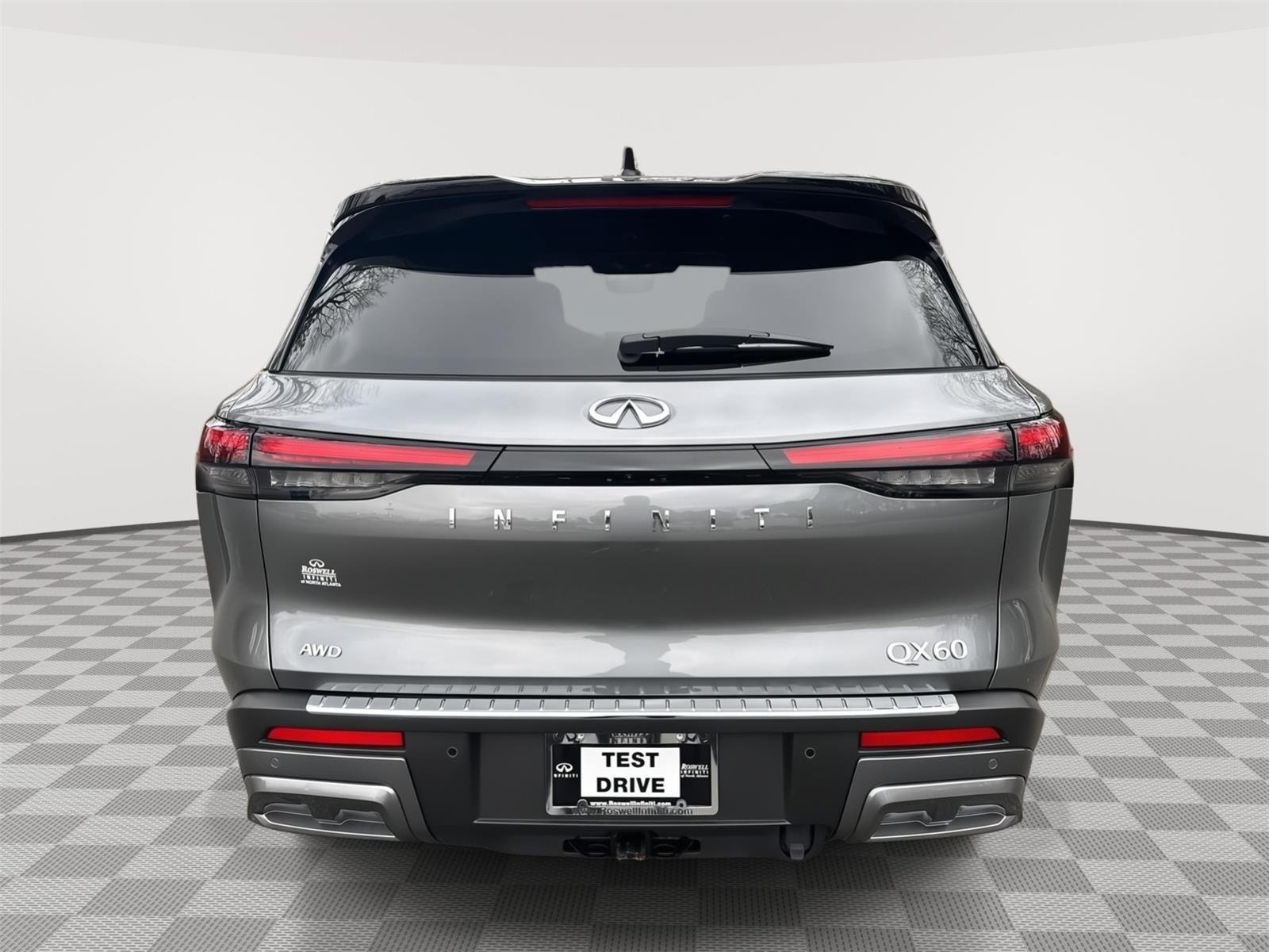Used 2025 Graphite Shadow/Black Obsidian INFINITI AUTOGRAPH image 6