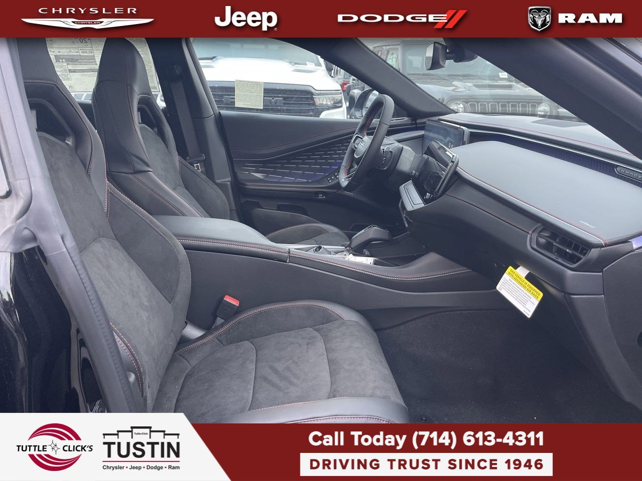 New 2026 Diamond Black Crystal Pearlcoat Dodge R/T Plus image 16