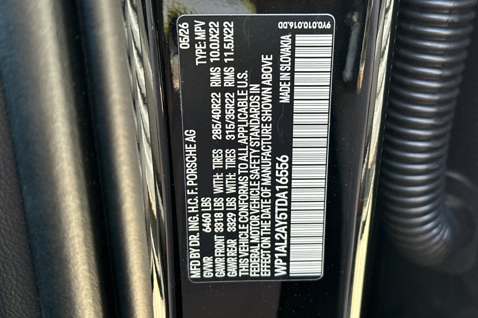 New 2026 Chromite Black Metallic Porsche S image 29
