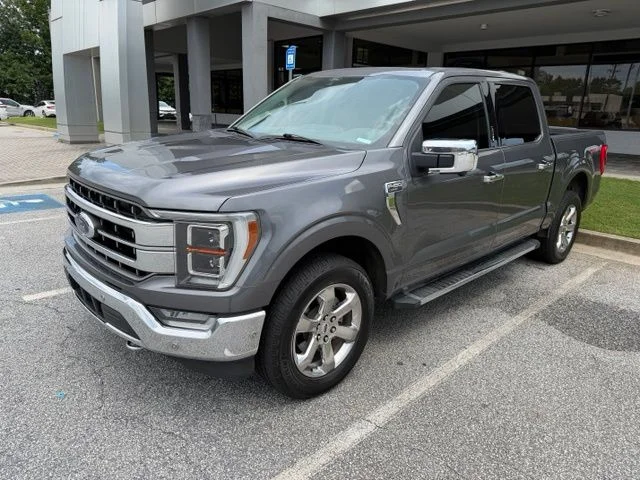 Used 2021 Gray Ford Lariat image 2