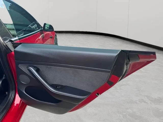 Used 2022 Red Tesla Performance image 26