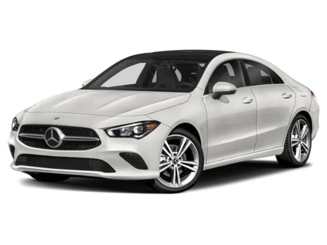 Used 2022 Red Mercedes-Benz CLA 250 4MATIC® Coupe image 1