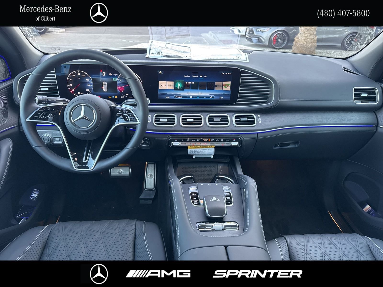 New 2026 Cirrus Silver Metallic Mercedes-Benz Maybach GLS 600 image 33