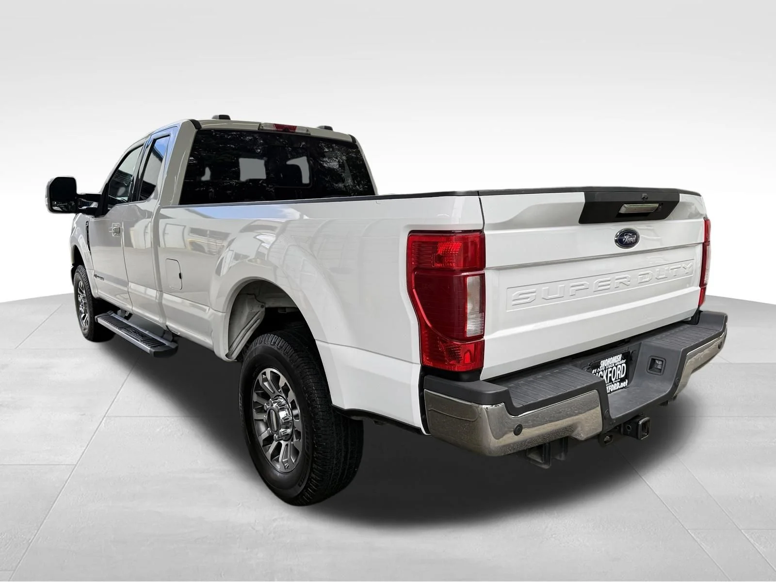Used 2021 White Ford Lariat image 8