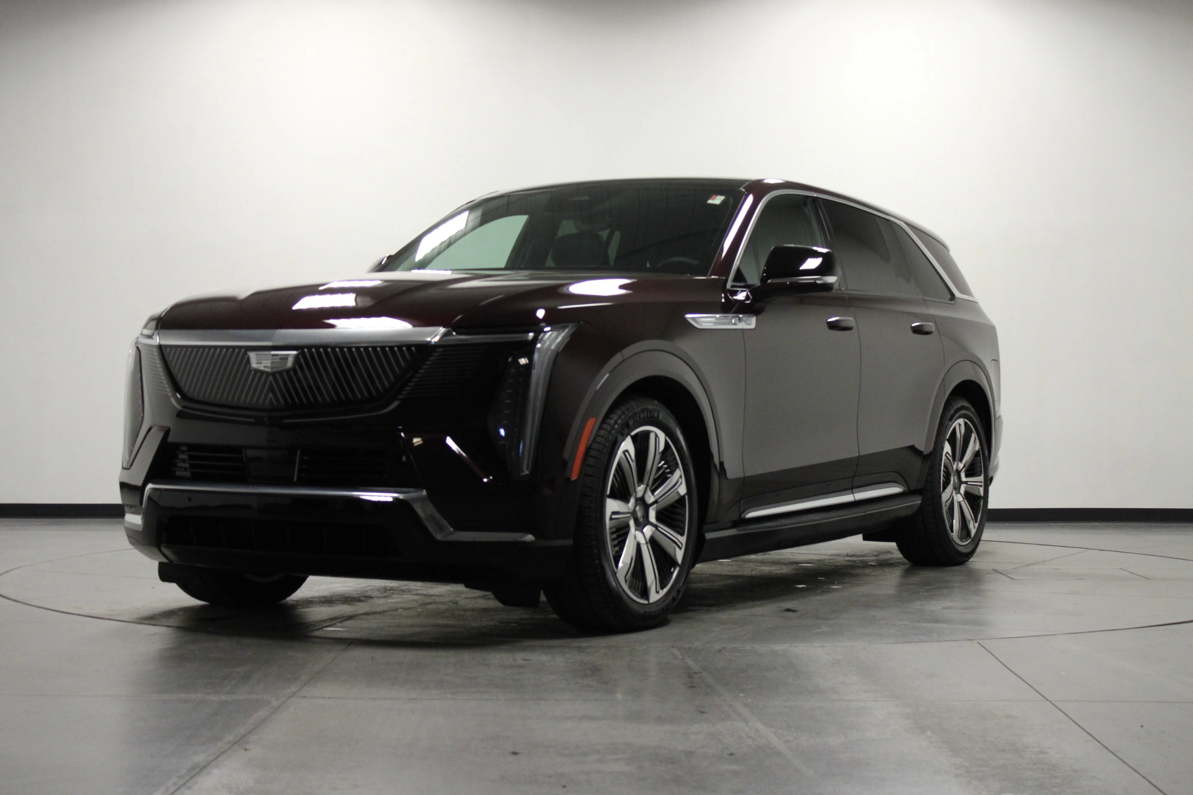 Used 2025 Black Cherry Tintcoat Cadillac Luxury 2 image 8