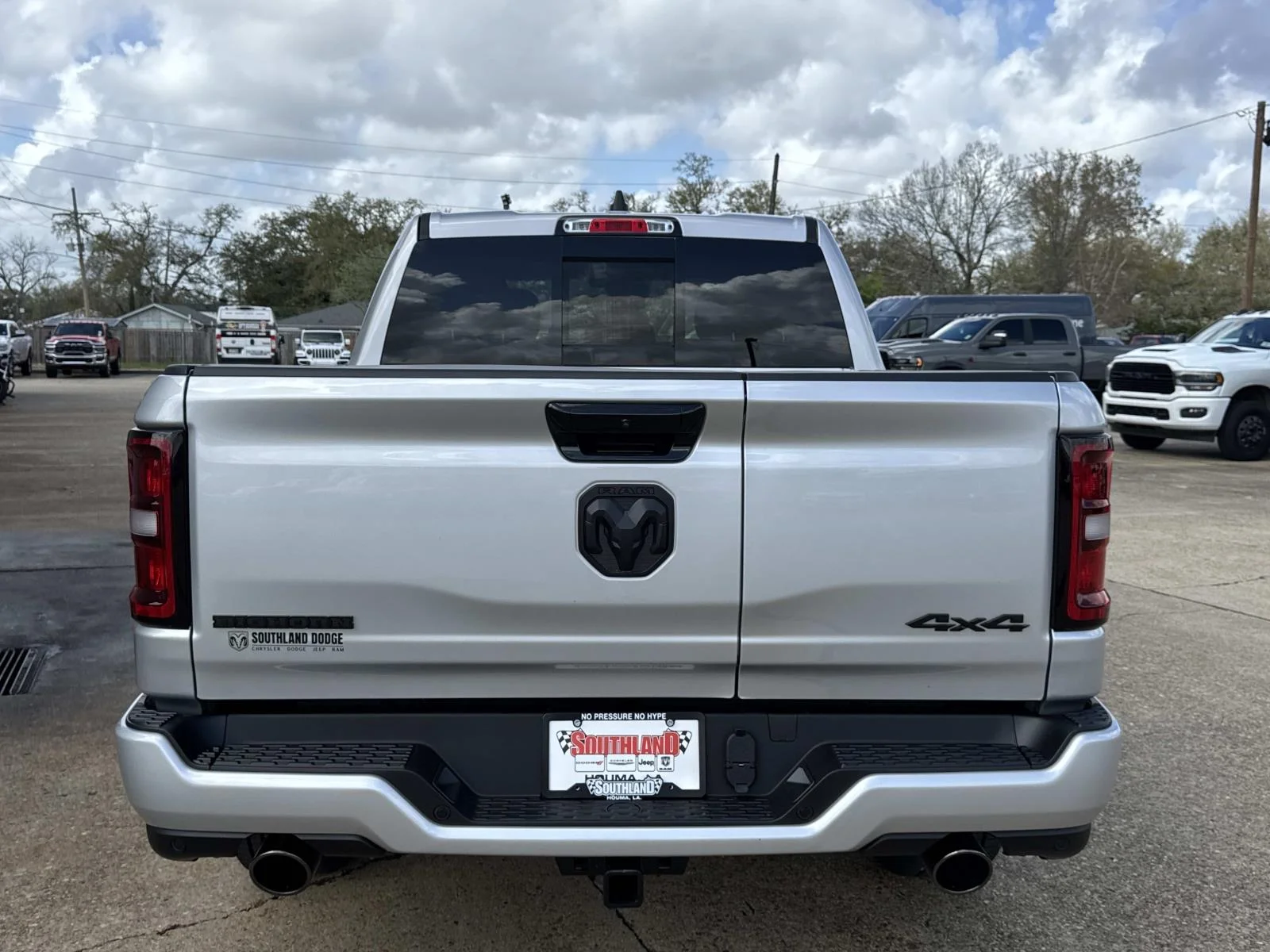 New 2026 Silver Zynith Exterior Paint RAM Big Horn image 5