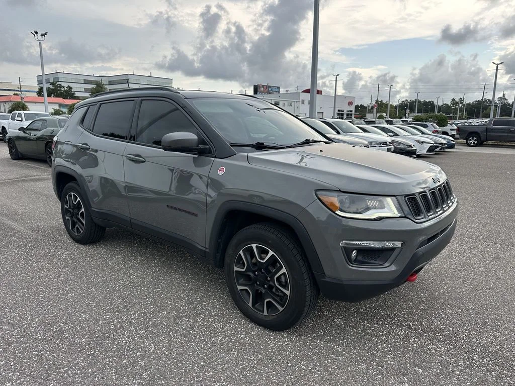 Used 2021 Gray Jeep Trailhawk image 7