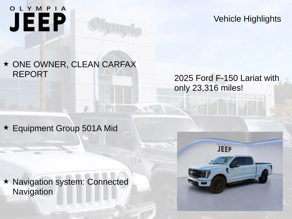 Used 2025  Ford Lariat image 6