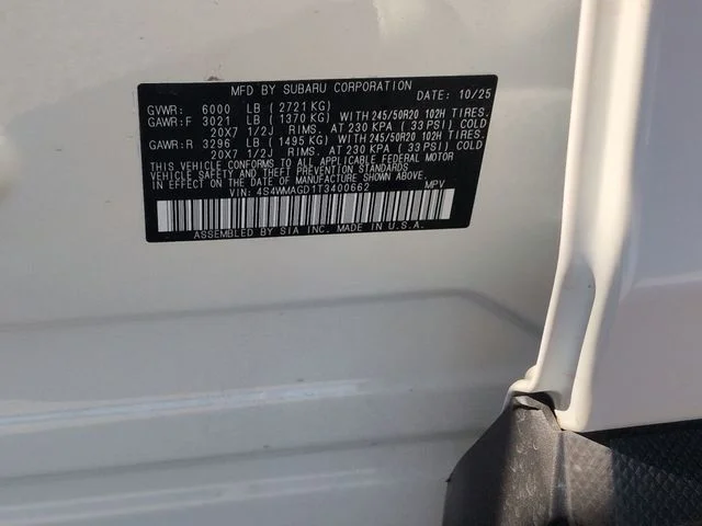 Used 2026 White Subaru Limited image 47