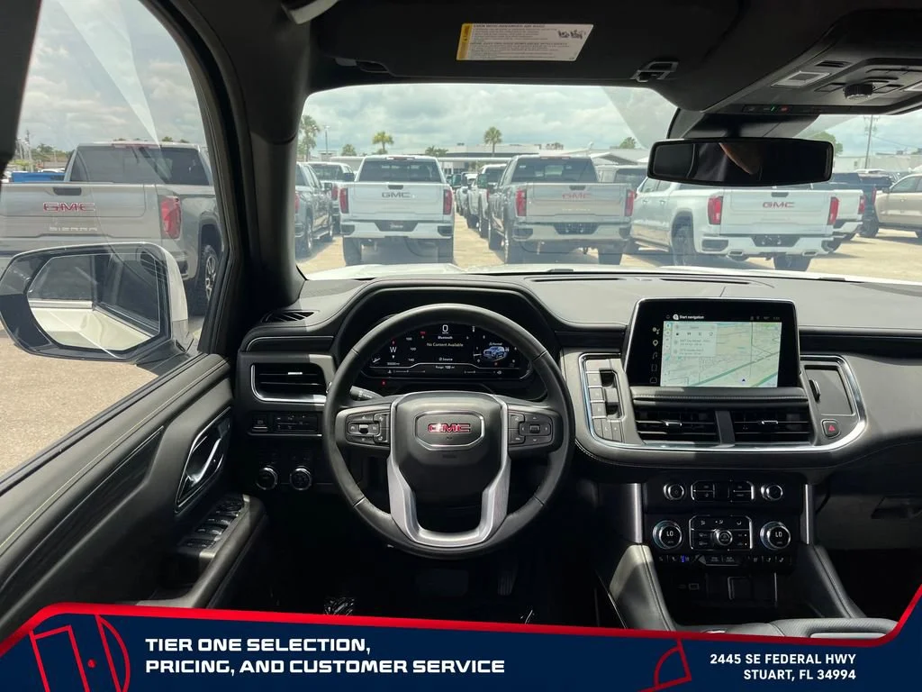 Used 2024 White Frost Tricoat GMC SLT image 14