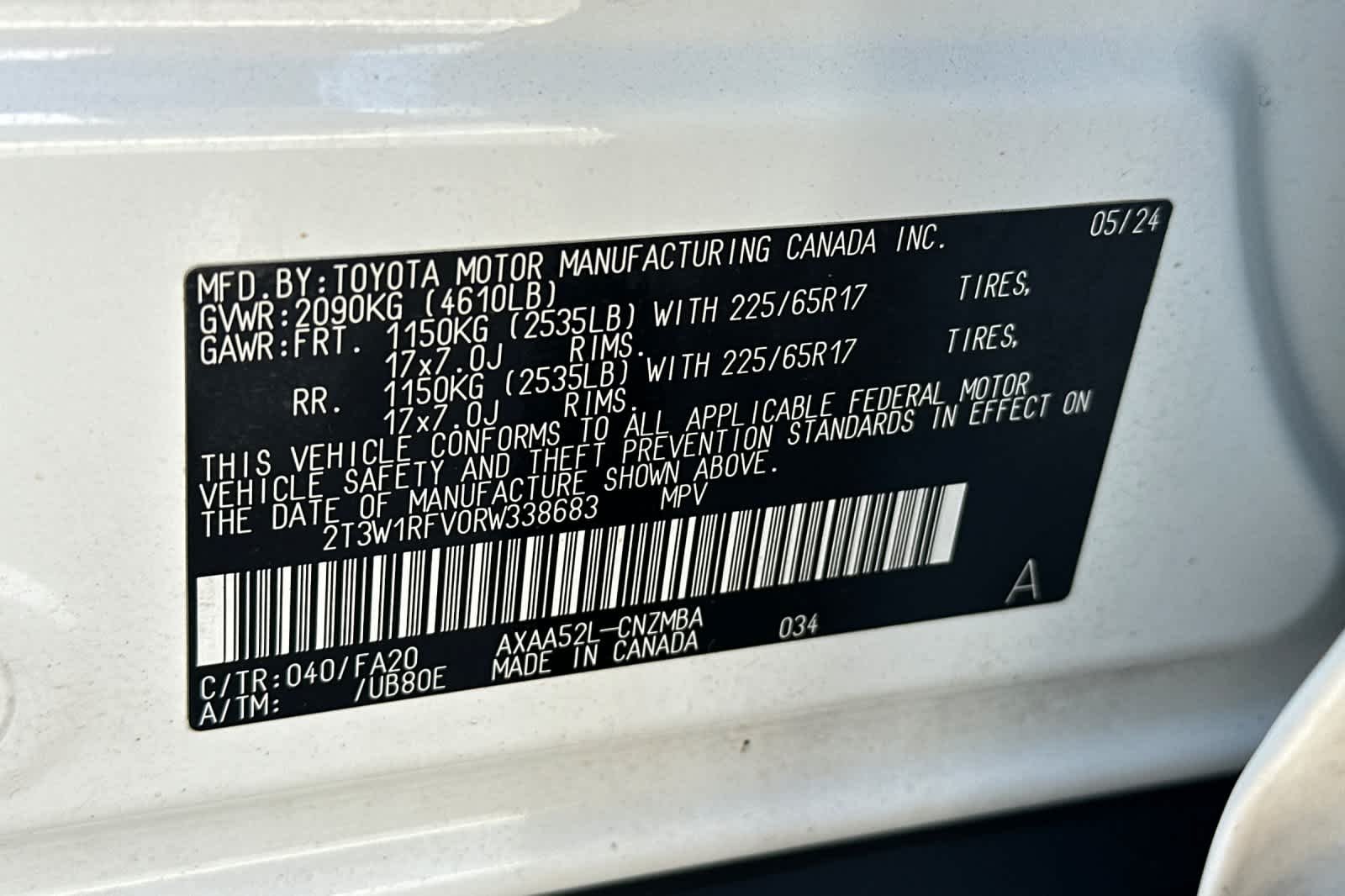 Used 2024 Ice Cap Toyota XLE image 26