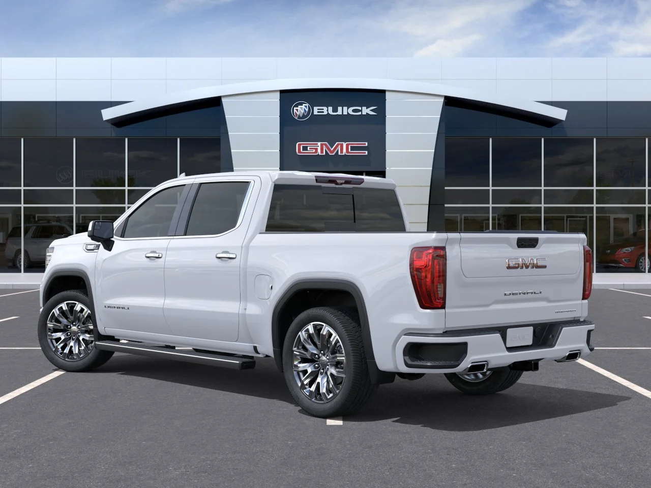 New 2026 Glacier White Tricoat GMC Denali image 4