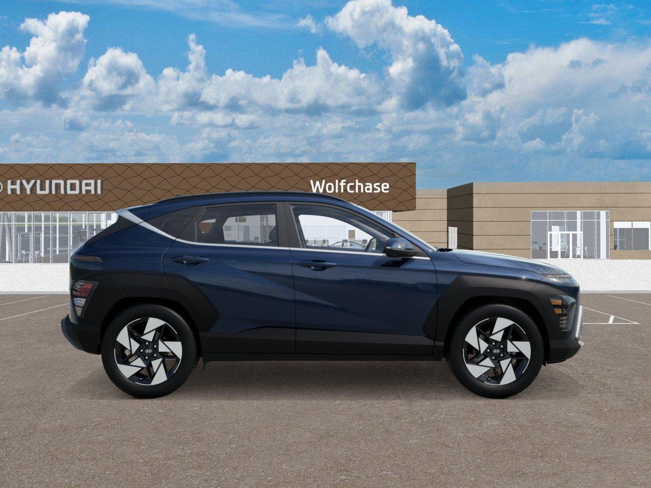 New 2027 Denim Blue Pearl Hyundai Limited FWD image 7