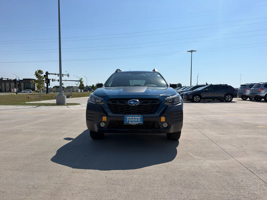 Used 2023 Geyser Blue Subaru Wilderness image 3