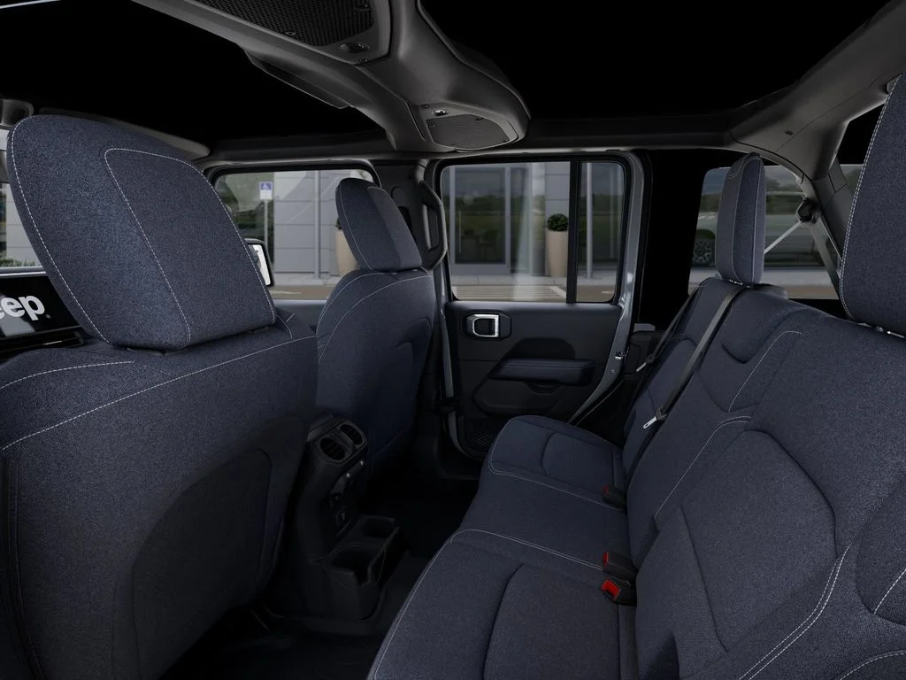 New 2026 Bright White Clear-Coat Exterior Paint Jeep Sahara image 23