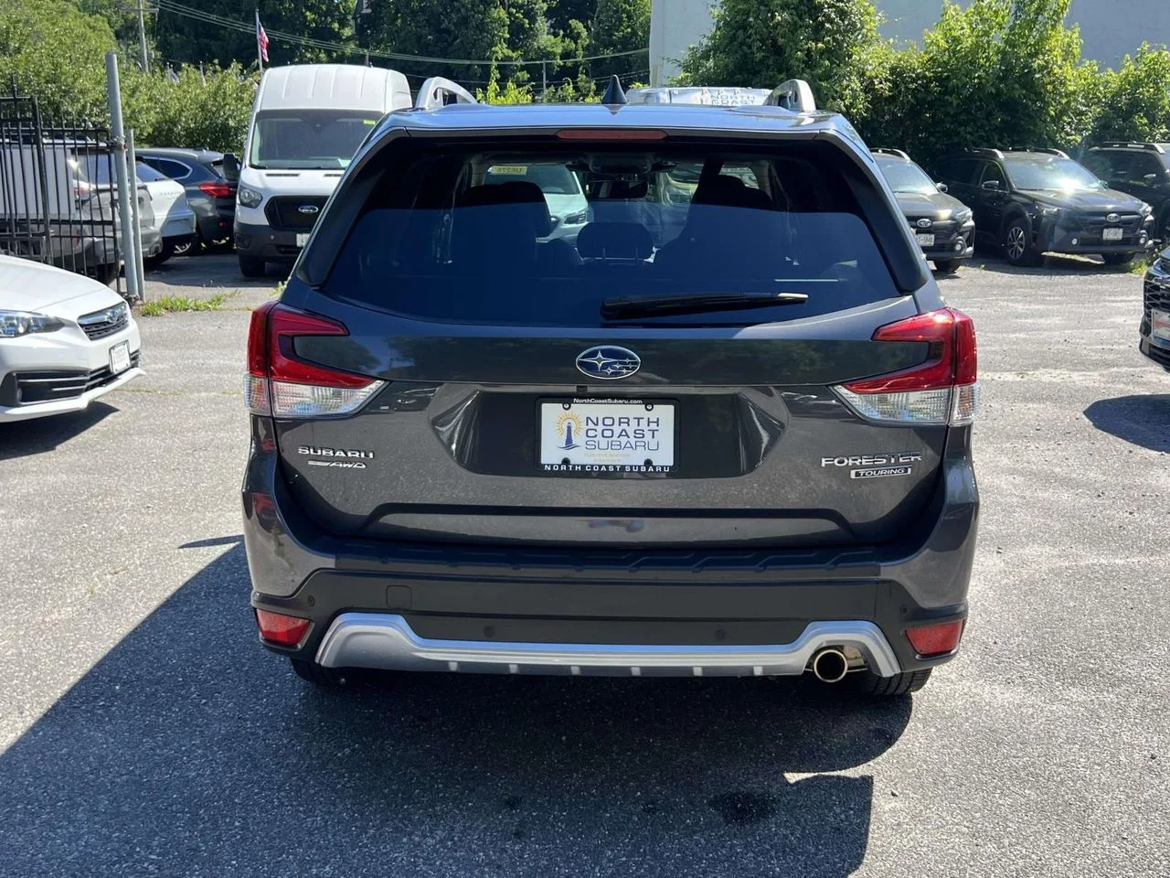 Used 2023 Magnetite Gray Metallic Subaru Touring image 7