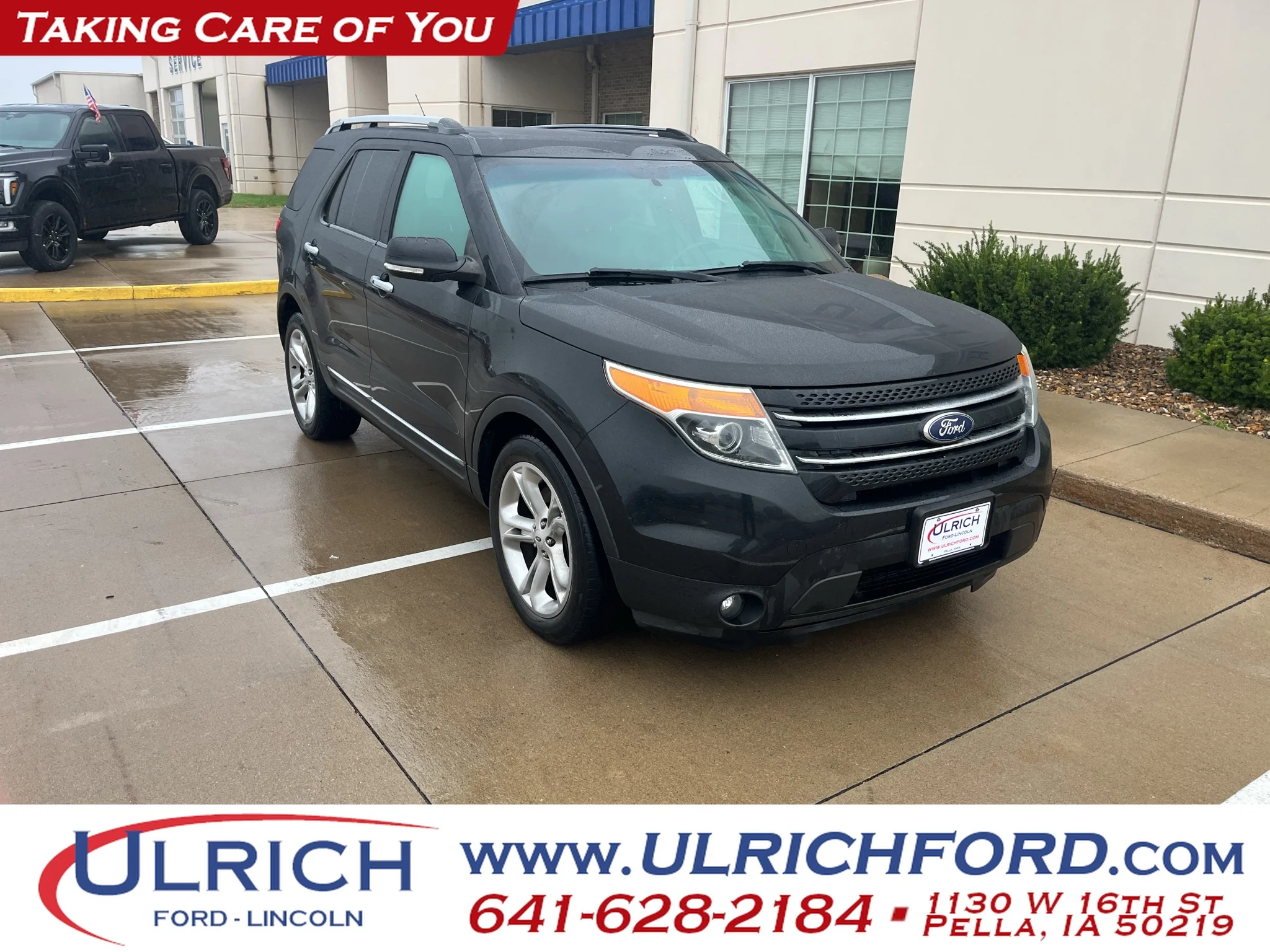 Used 2014 Tuxedo Black Metallic Ford Limited image 1