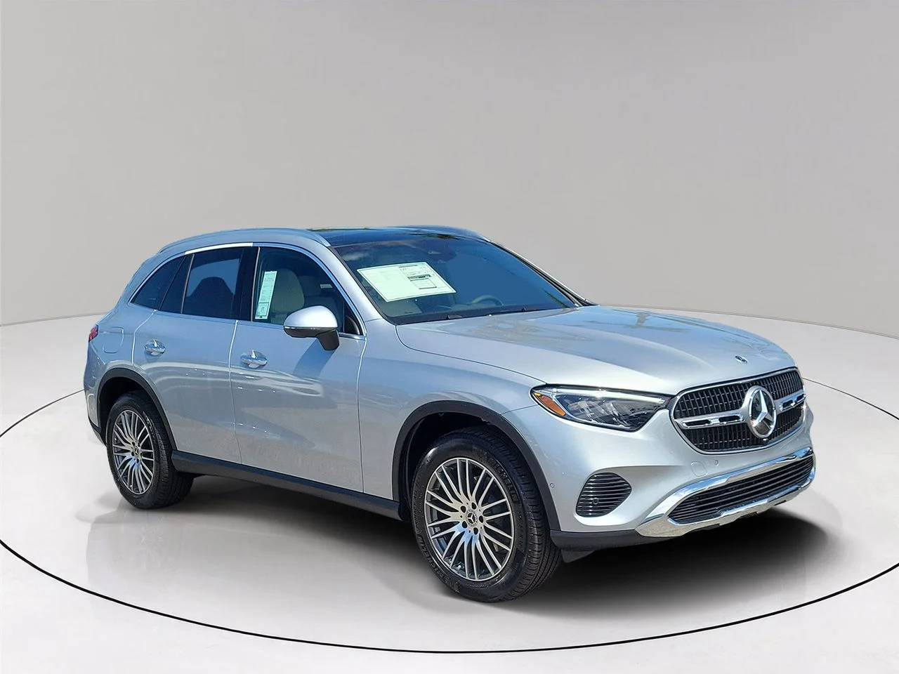 New 2026 Cirrus Silver Metallic Mercedes-Benz GLC 300 image 3