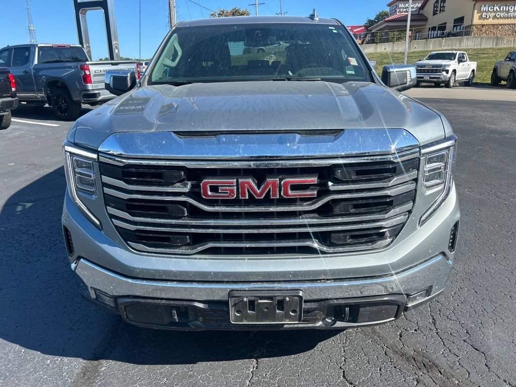 Used 2025 GMC Sierra 1500 SLT with VIN 1GTUUDED3SZ229666 for sale in Kansas City