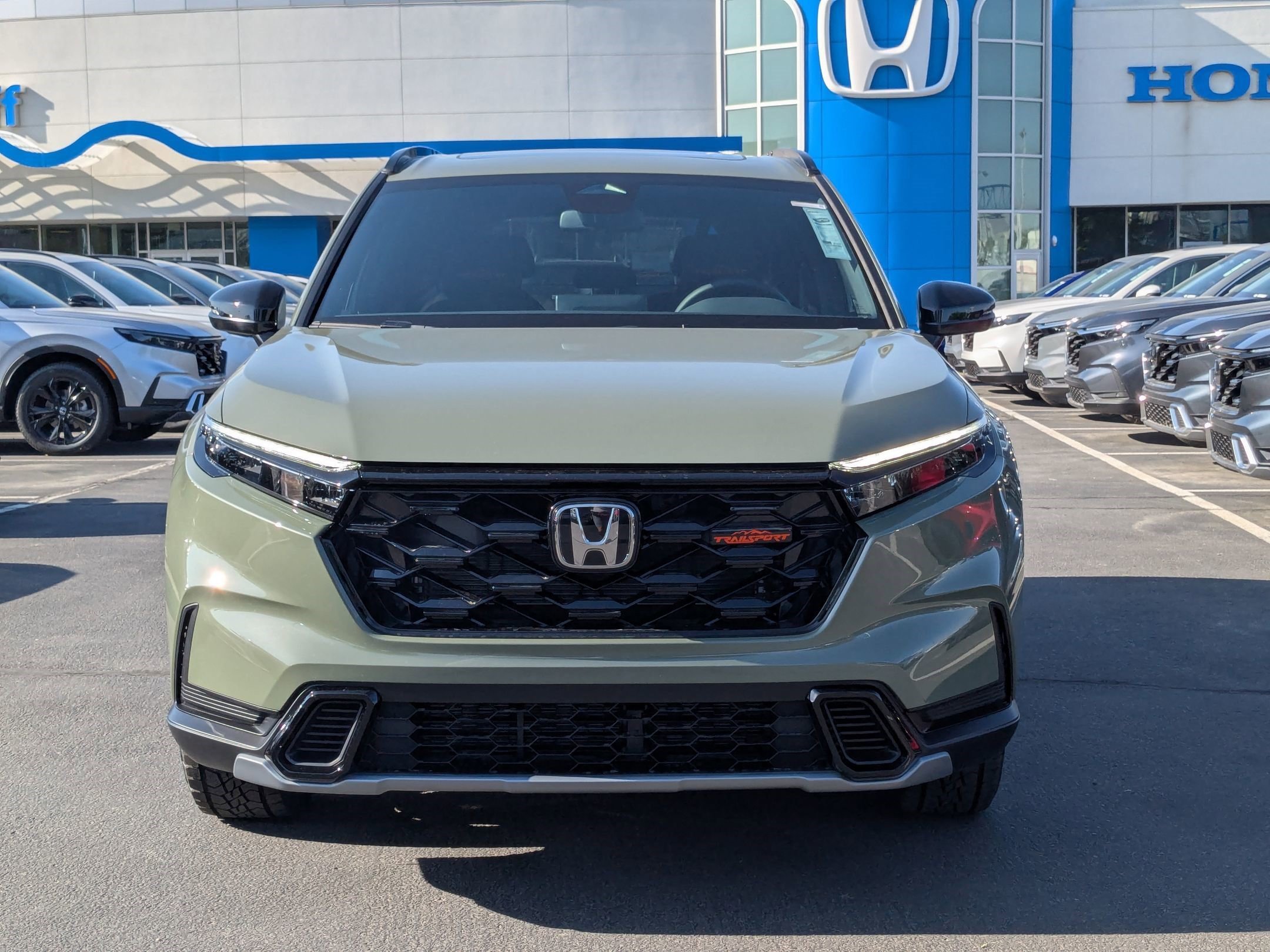 New 2026 Ash Green Metallic Honda TrailSport image 9