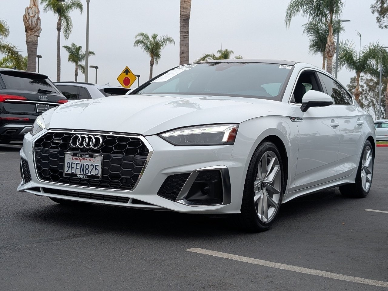 Certified Used 2023 Glacier White Metallic Audi 45 S Line Premium Plus image 4