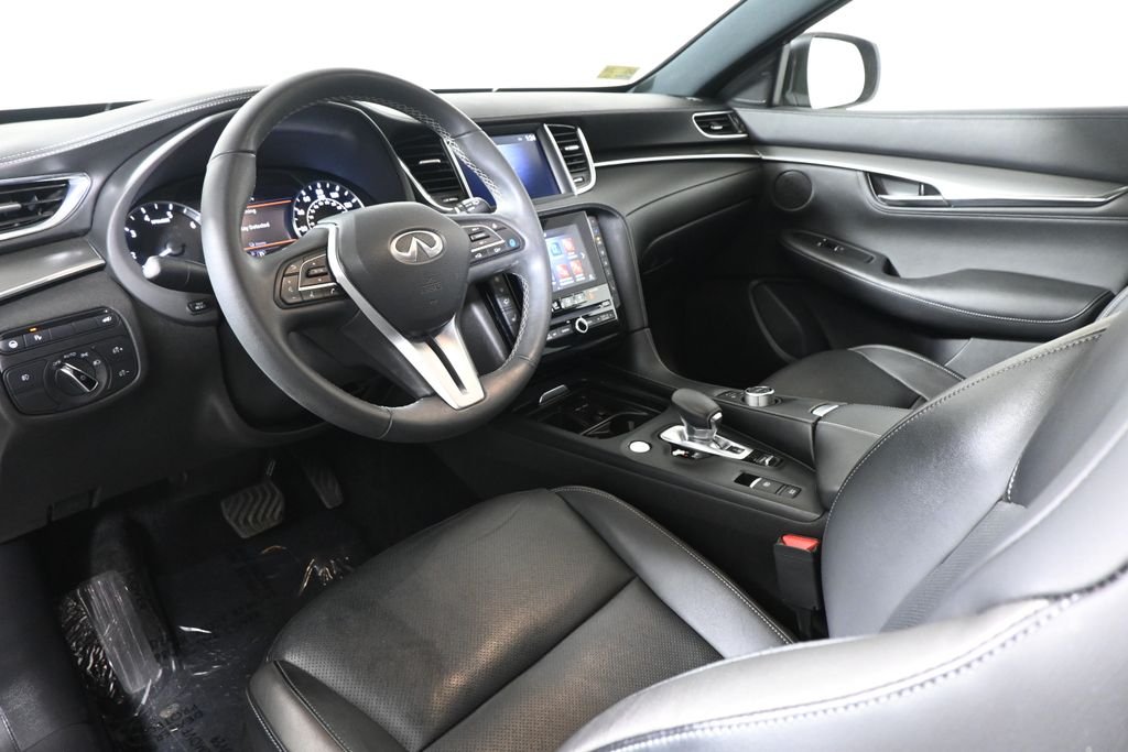 Certified Used 2023 Black INFINITI LUXE image 15