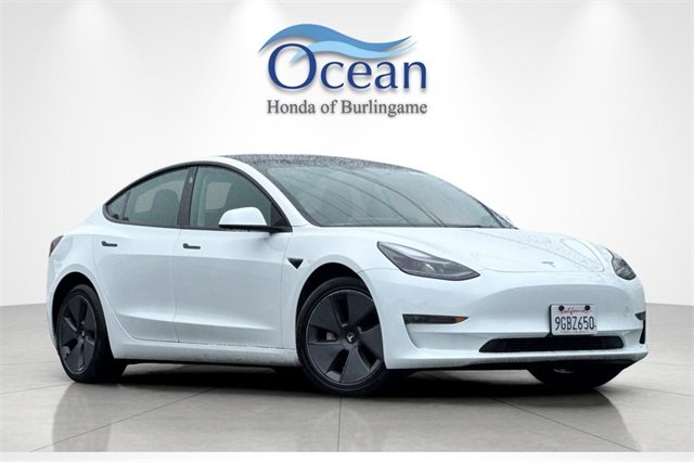 Used 2023 Tesla Model 3 Base with VIN 5YJ3E1EA0PF577449 for sale in Burlingame, CA