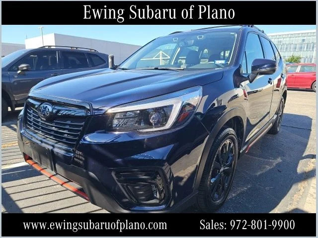 Used 2021 Blue Subaru Sport image 1
