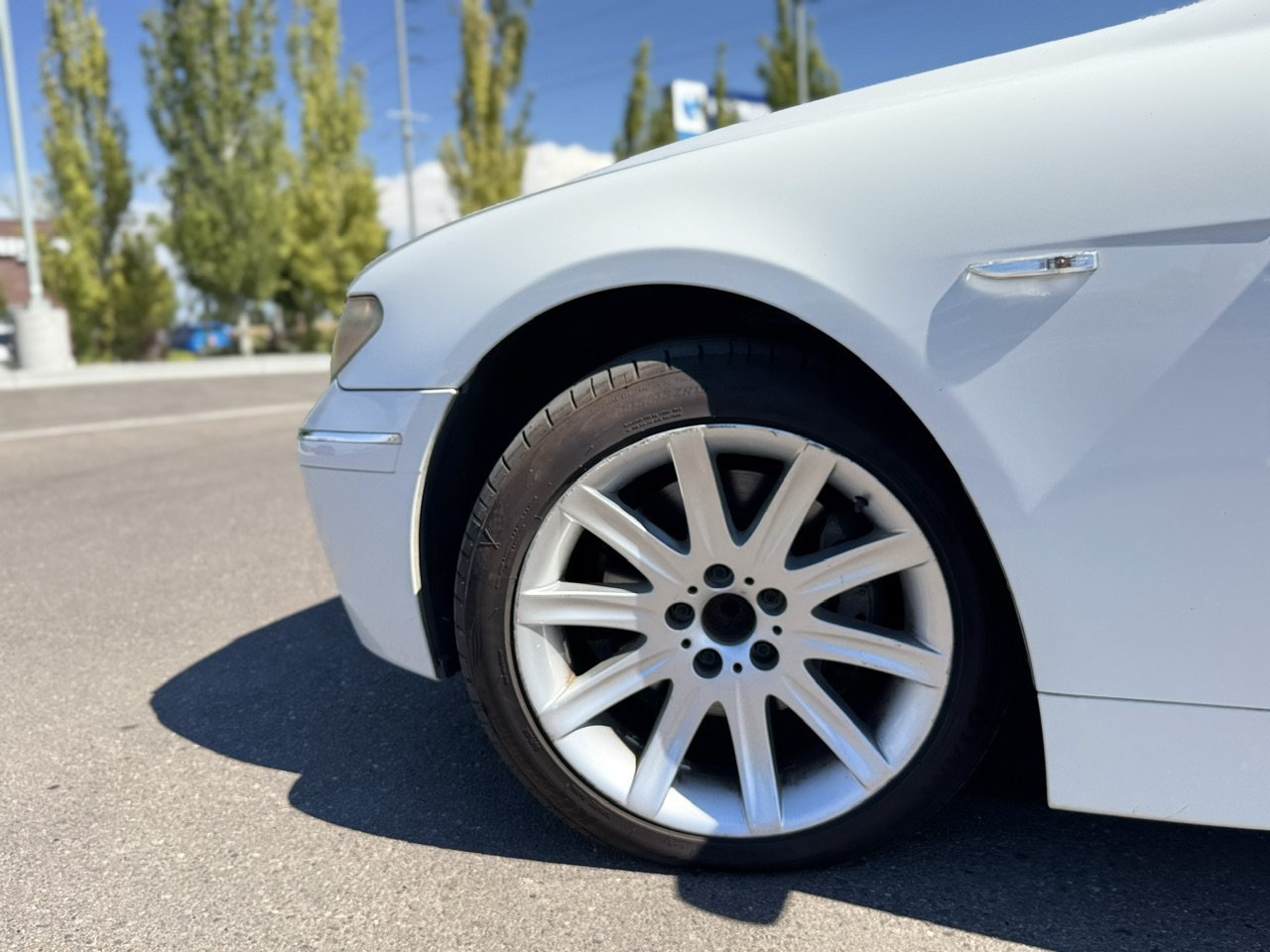Used 2003 White BMW 745Li image 52