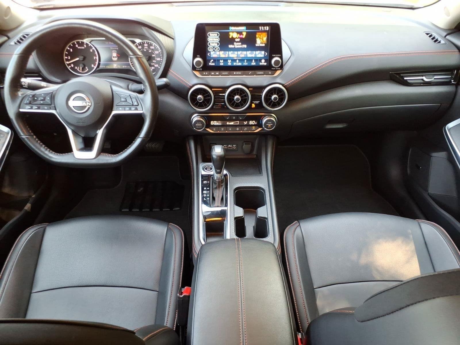 Used 2025 Aspen White Tricoat/Super Black Nissan SR image 27