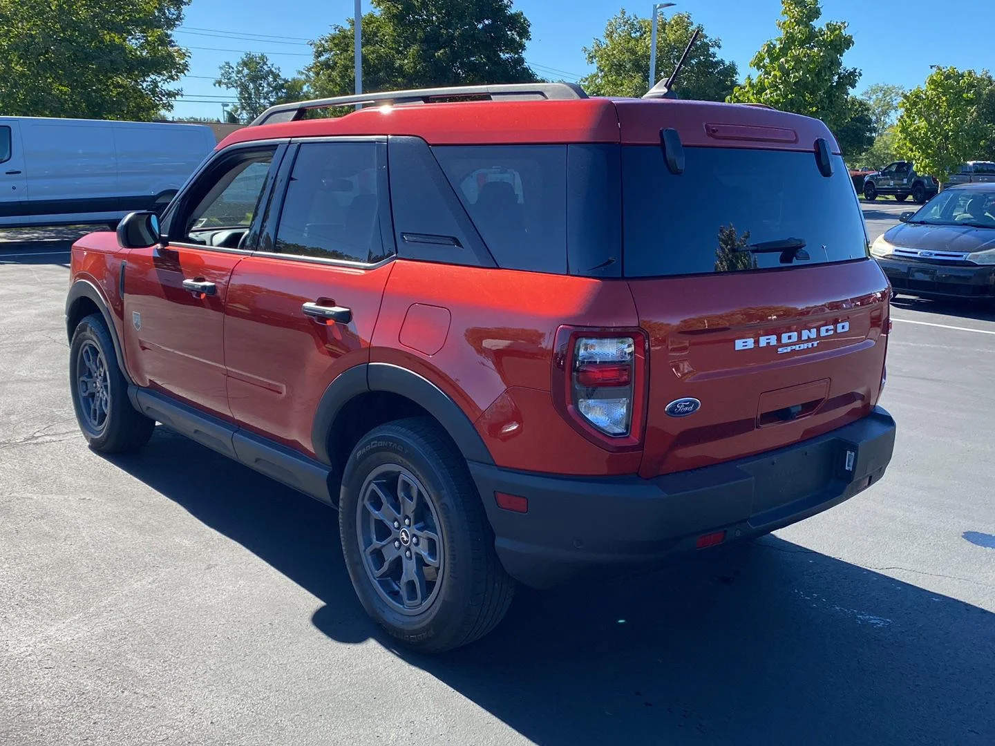 Used 2024 Hot Pepper Red Tinted Clearcoat Ford Big Bend image 8
