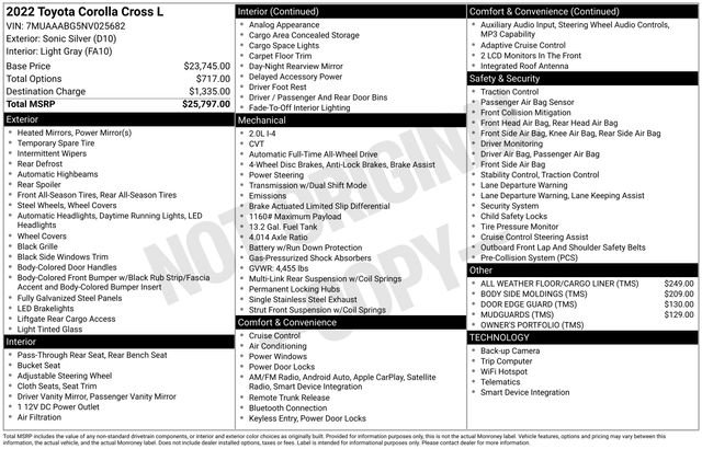 2022 Toyota Corolla Cross L - Photo 29